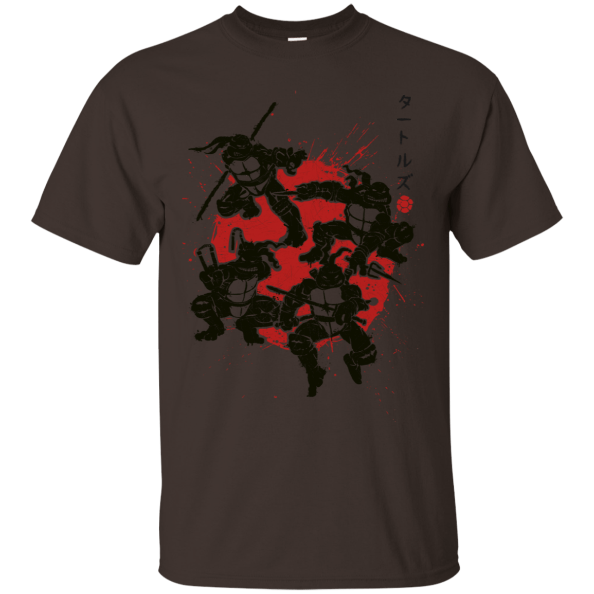 T-Shirts Dark Chocolate / S TMNT - Mutant Warriors T-Shirt
