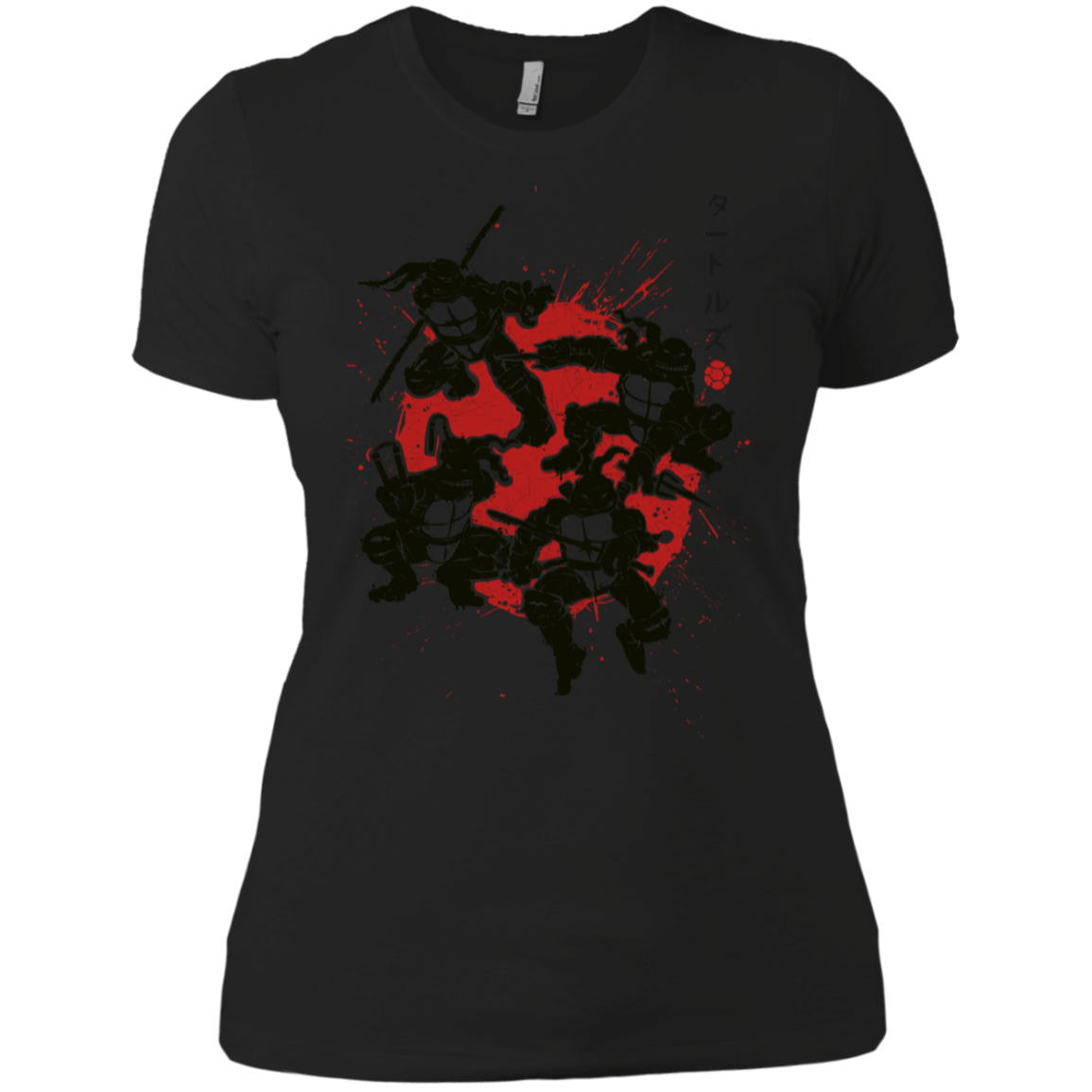 T-Shirts Black / X-Small TMNT - Mutant Warriors Women's Premium T-Shirt