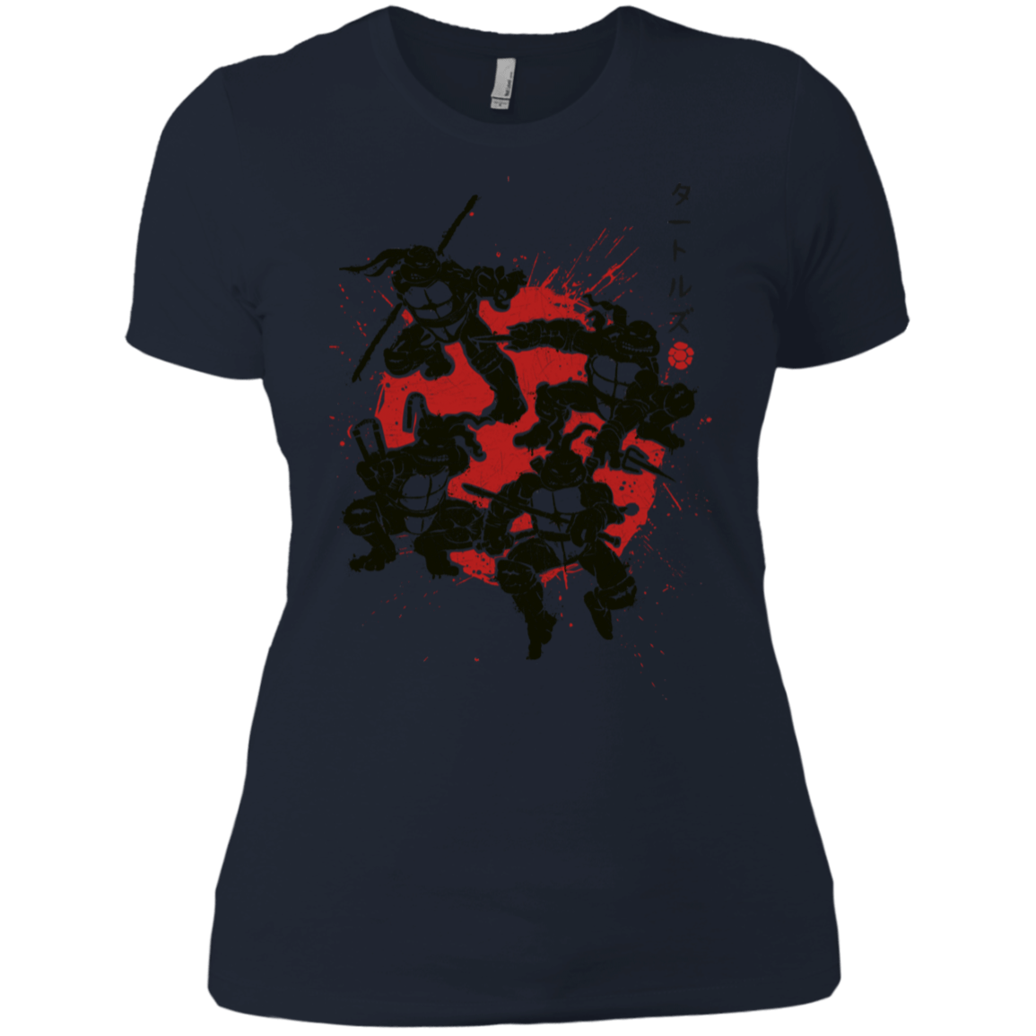 T-Shirts Midnight Navy / X-Small TMNT - Mutant Warriors Women's Premium T-Shirt