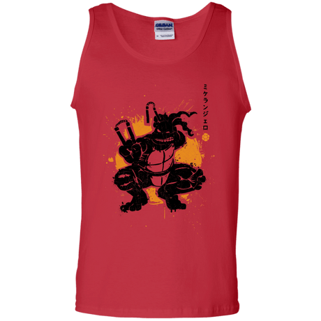 T-Shirts Red / S TMNT - Nunchaku Warrior Men's Tank Top