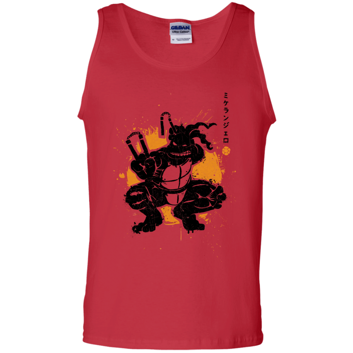 T-Shirts Red / S TMNT - Nunchaku Warrior Men's Tank Top