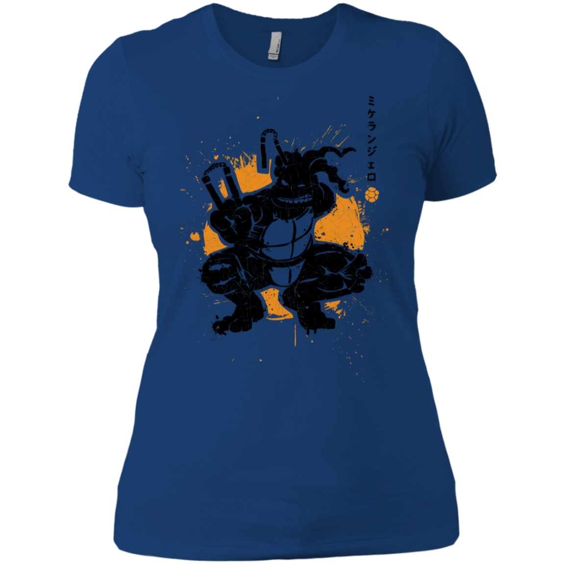 T-Shirts Royal / X-Small TMNT - Nunchaku Warrior Women's Premium T-Shirt