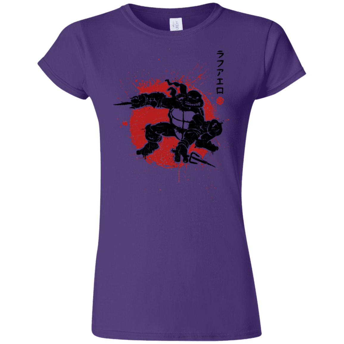 T-Shirts Purple / S TMNT - Sai Warrior Junior Slimmer-Fit T-Shirt