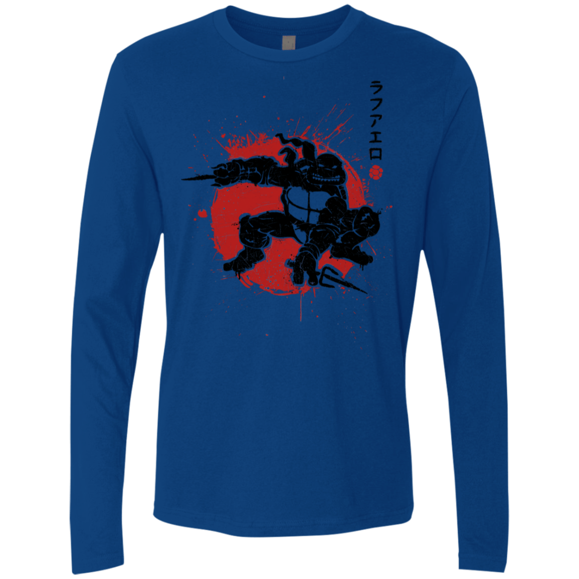 T-Shirts Royal / S TMNT - Sai Warrior Men's Premium Long Sleeve