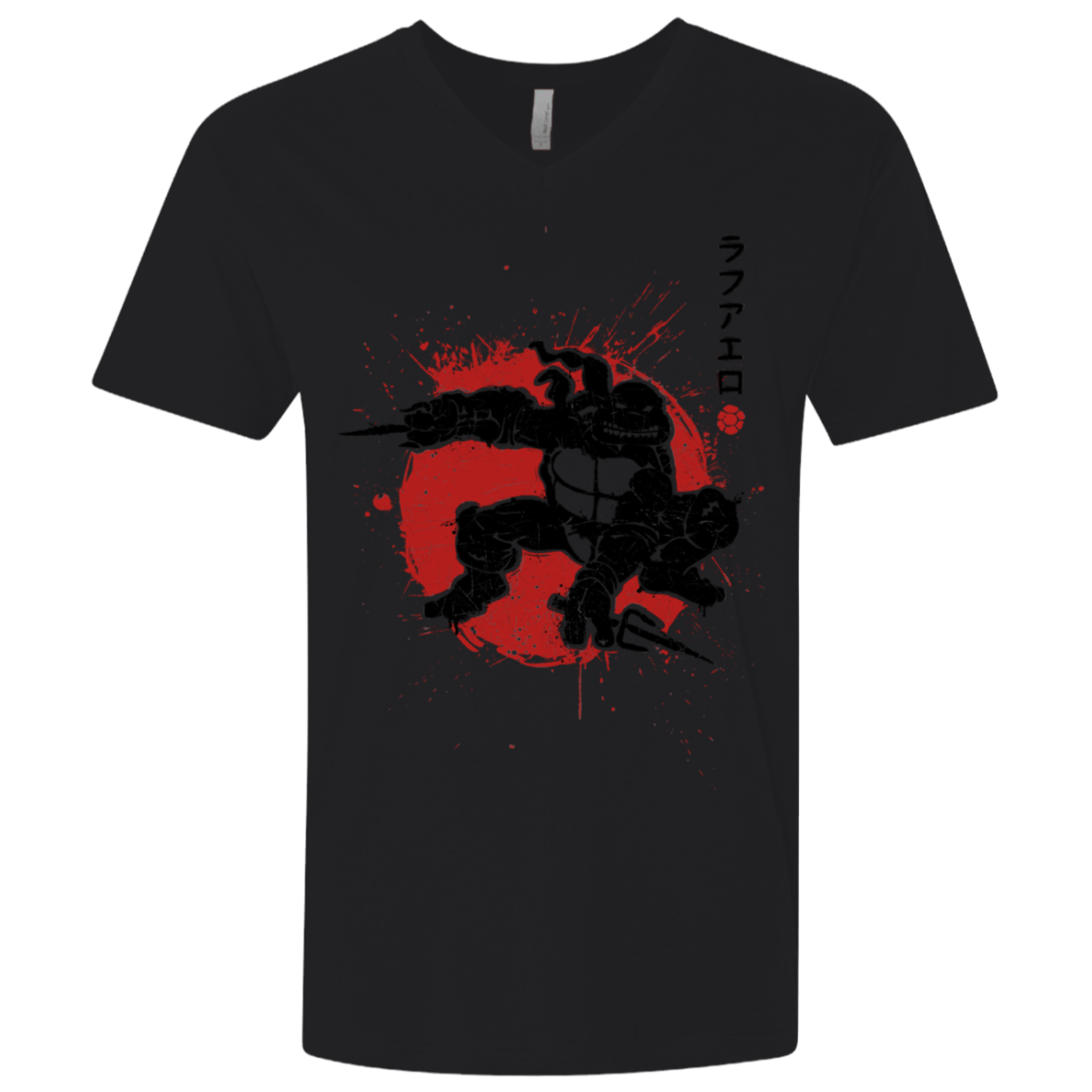 T-Shirts Black / X-Small TMNT - Sai Warrior Men's Premium V-Neck