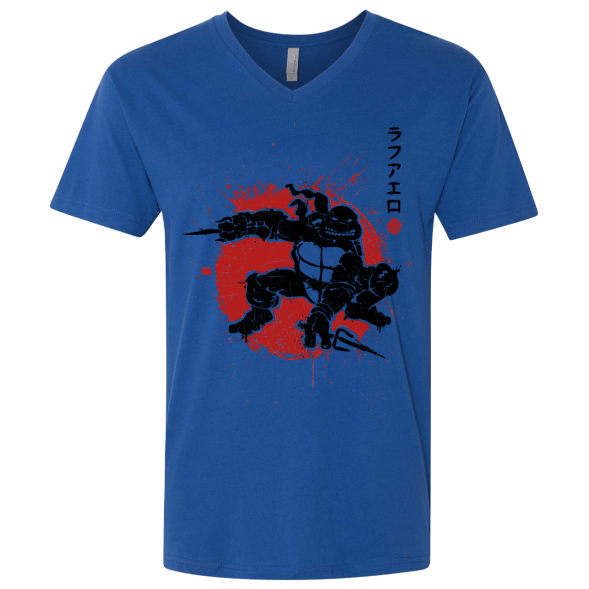 T-Shirts Royal / X-Small TMNT - Sai Warrior Men's Premium V-Neck