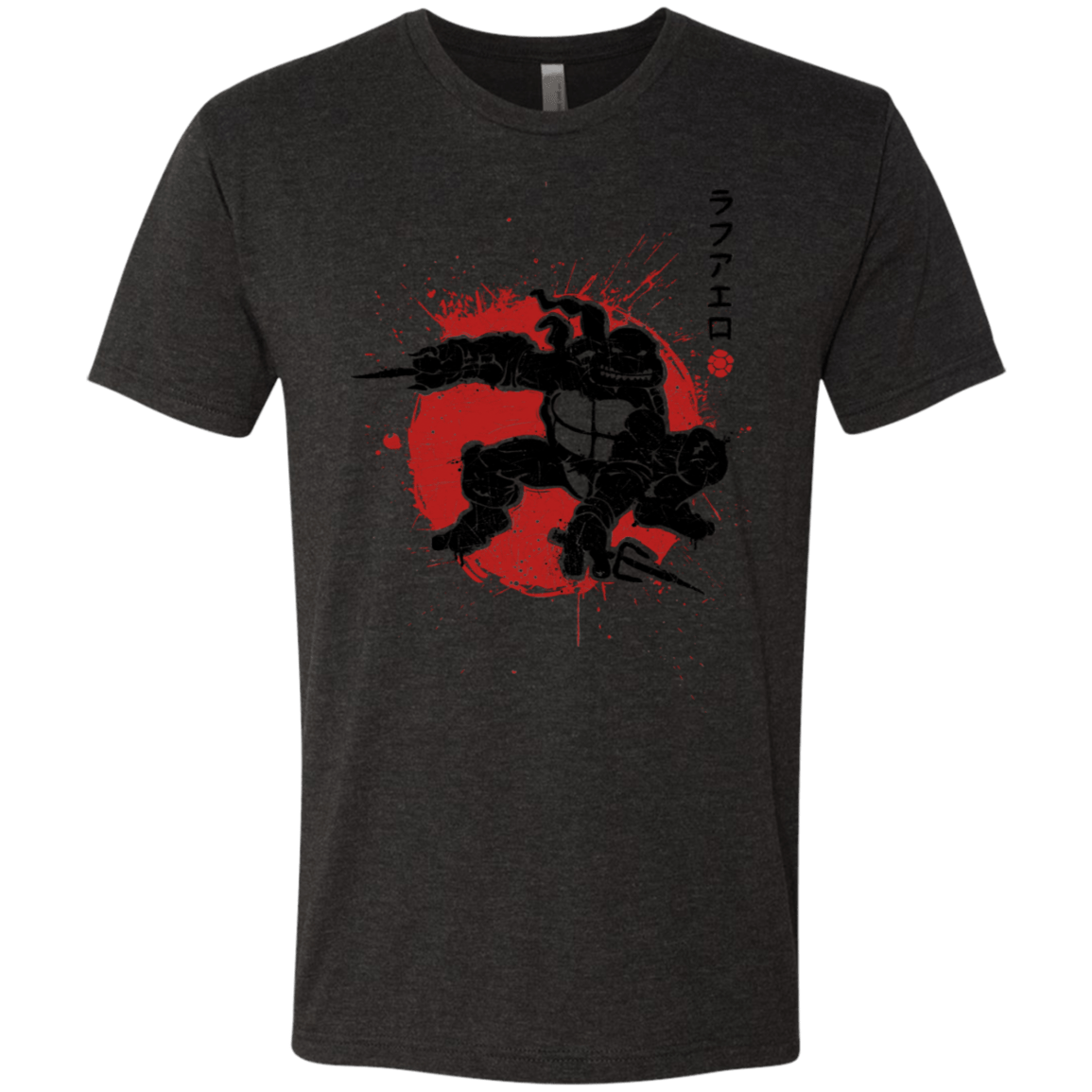 T-Shirts Vintage Black / S TMNT - Sai Warrior Men's Triblend T-Shirt