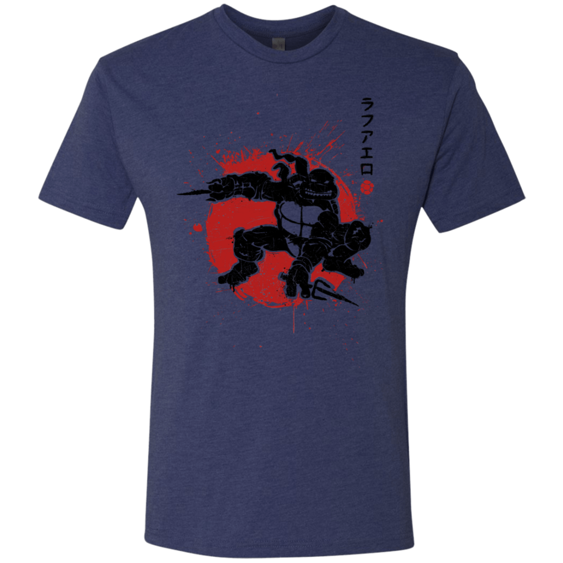 T-Shirts Vintage Navy / S TMNT - Sai Warrior Men's Triblend T-Shirt