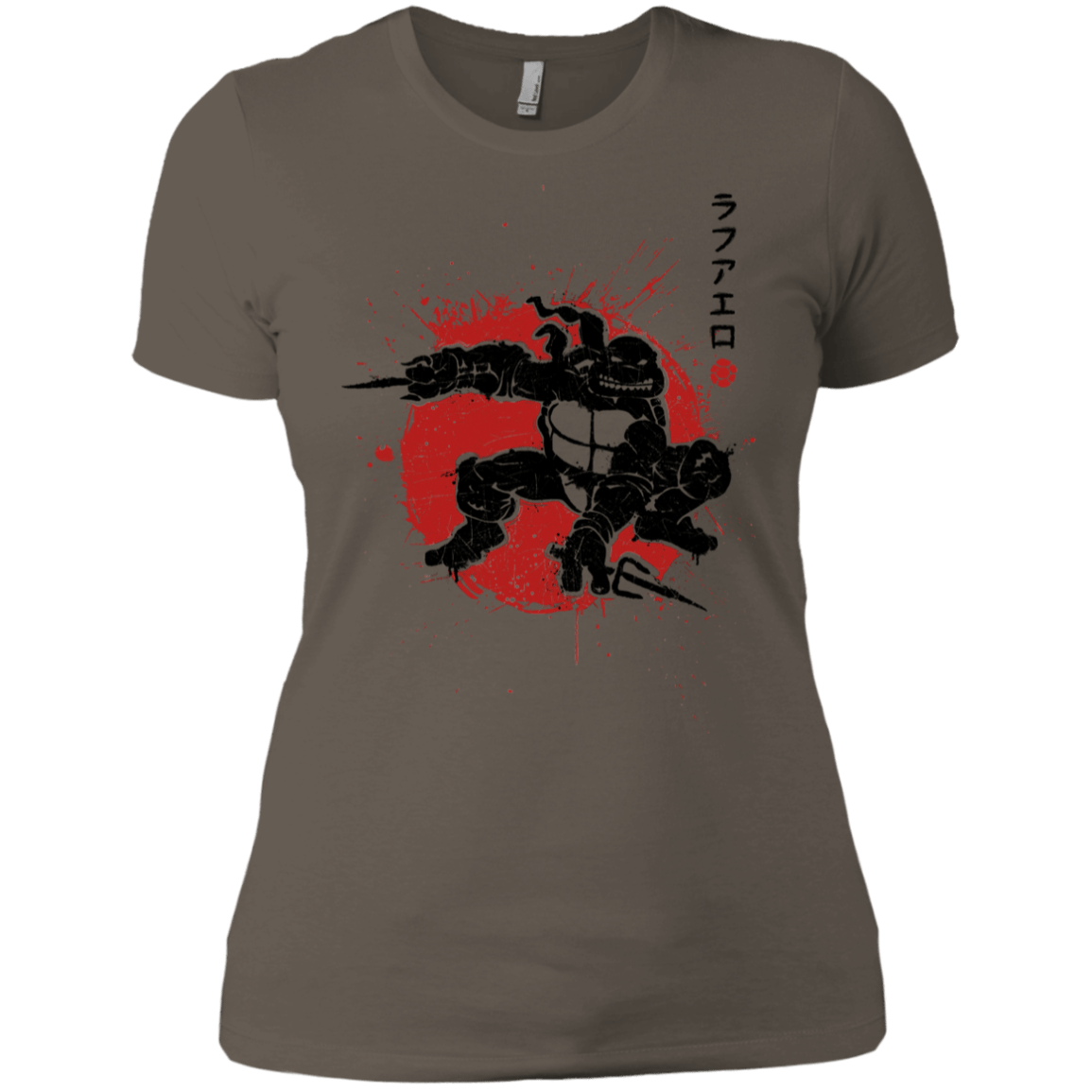 T-Shirts Warm Grey / X-Small TMNT - Sai Warrior Women's Premium T-Shirt