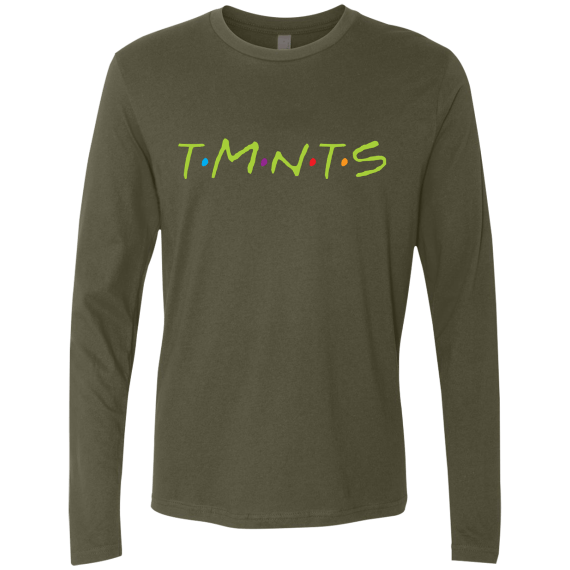 T-Shirts Military Green / S TMNTS Men's Premium Long Sleeve