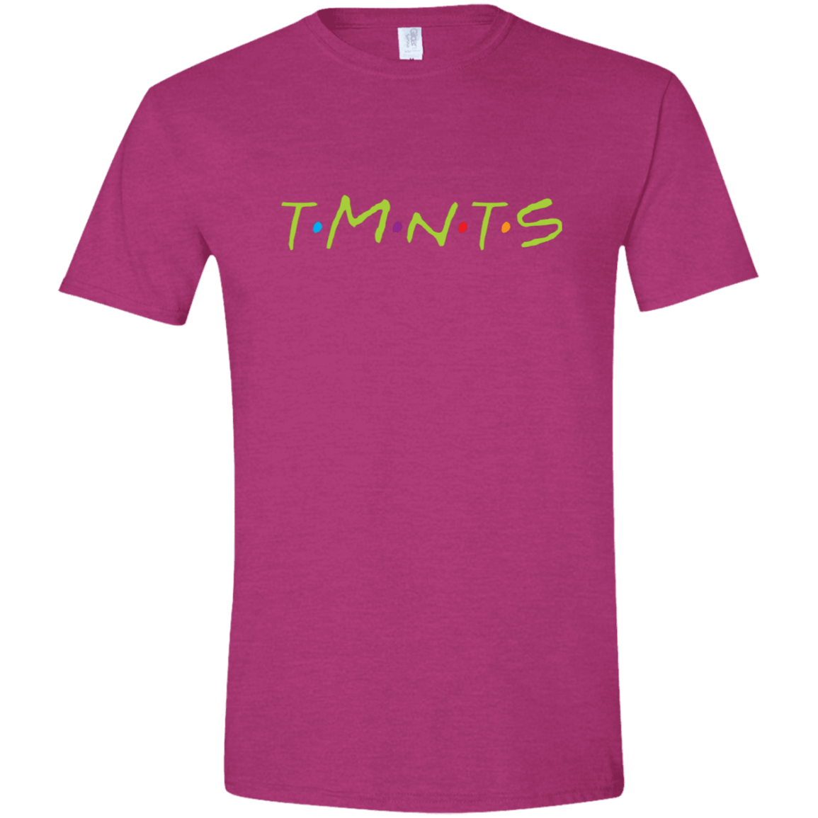 T-Shirts Antique Heliconia / S TMNTS Men's Semi-Fitted Softstyle