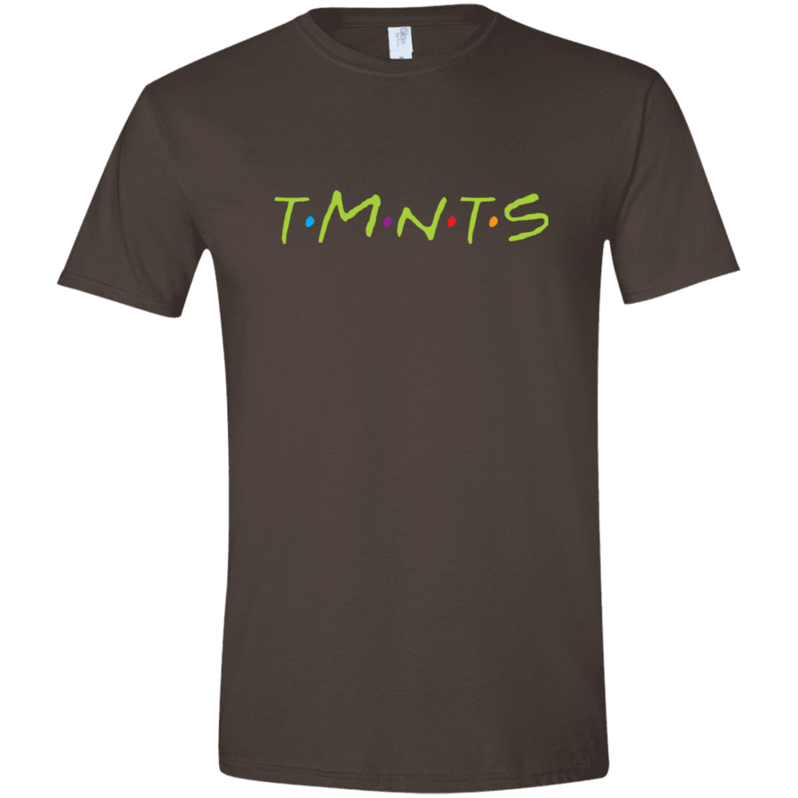 T-Shirts Dark Chocolate / S TMNTS Men's Semi-Fitted Softstyle