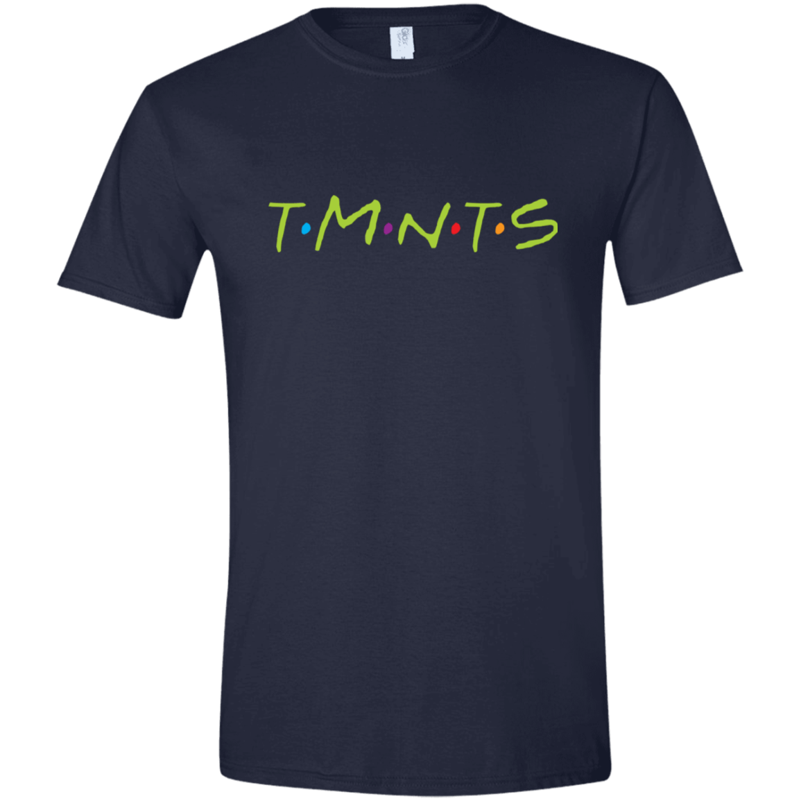 T-Shirts Navy / X-Small TMNTS Men's Semi-Fitted Softstyle