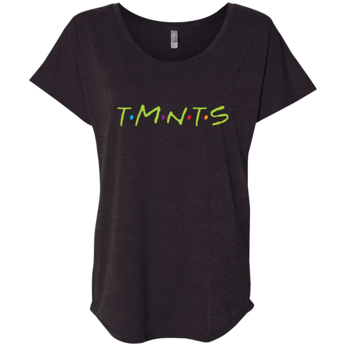 T-Shirts Vintage Black / X-Small TMNTS Triblend Dolman Sleeve