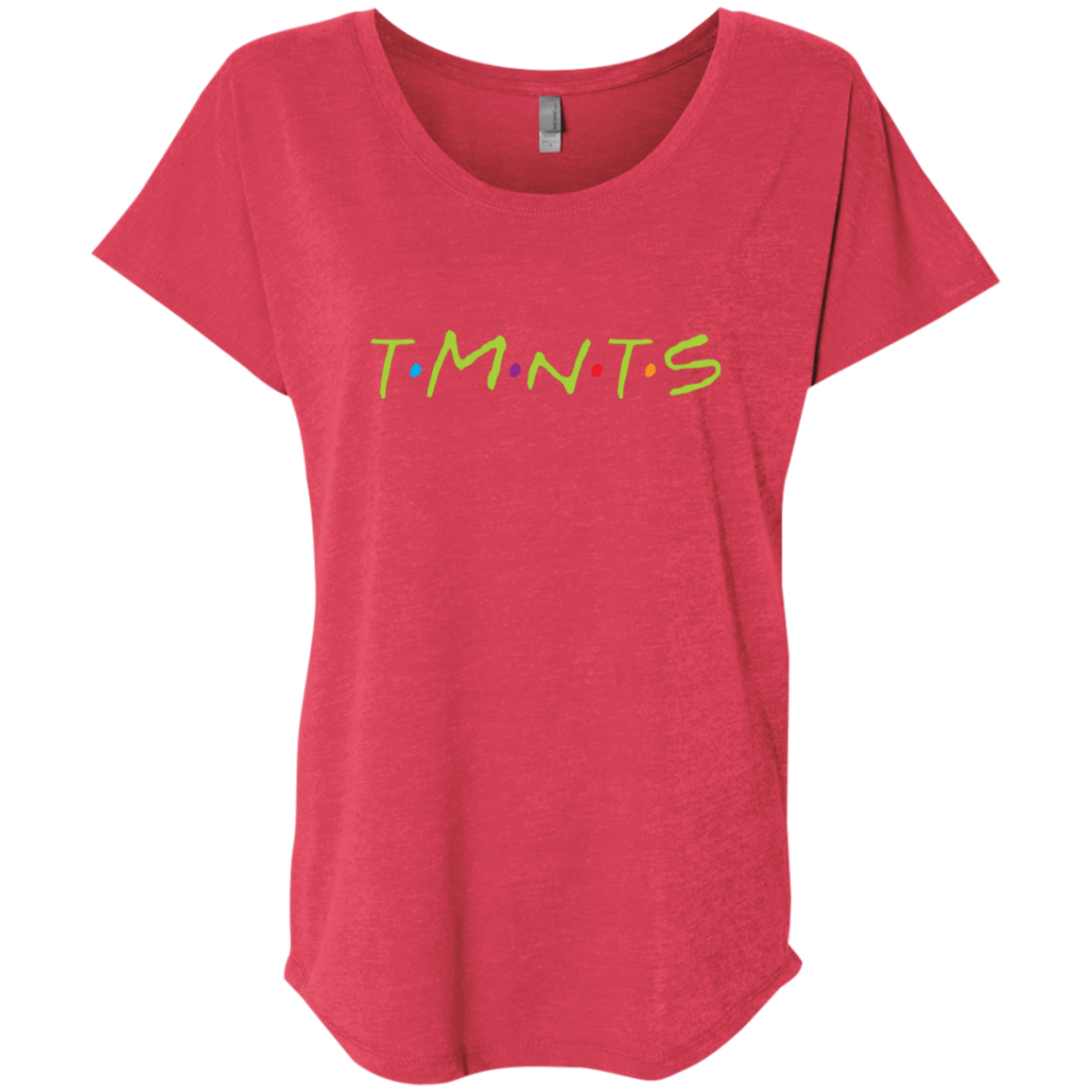 T-Shirts Vintage Red / X-Small TMNTS Triblend Dolman Sleeve