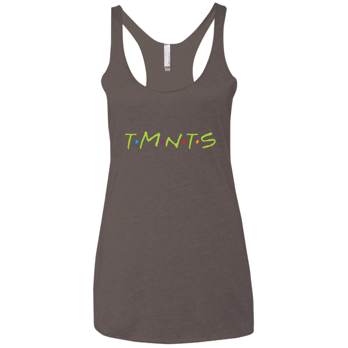 T-Shirts Macchiato / X-Small TMNTS Women's Triblend Racerback Tank