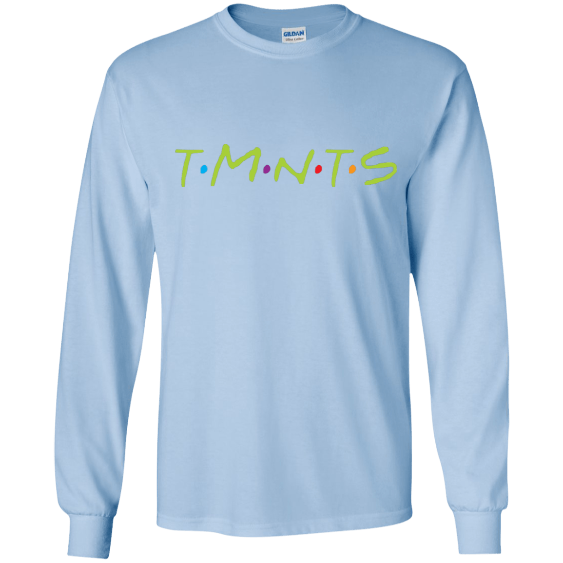 T-Shirts Light Blue / YS TMNTS Youth Long Sleeve T-Shirt