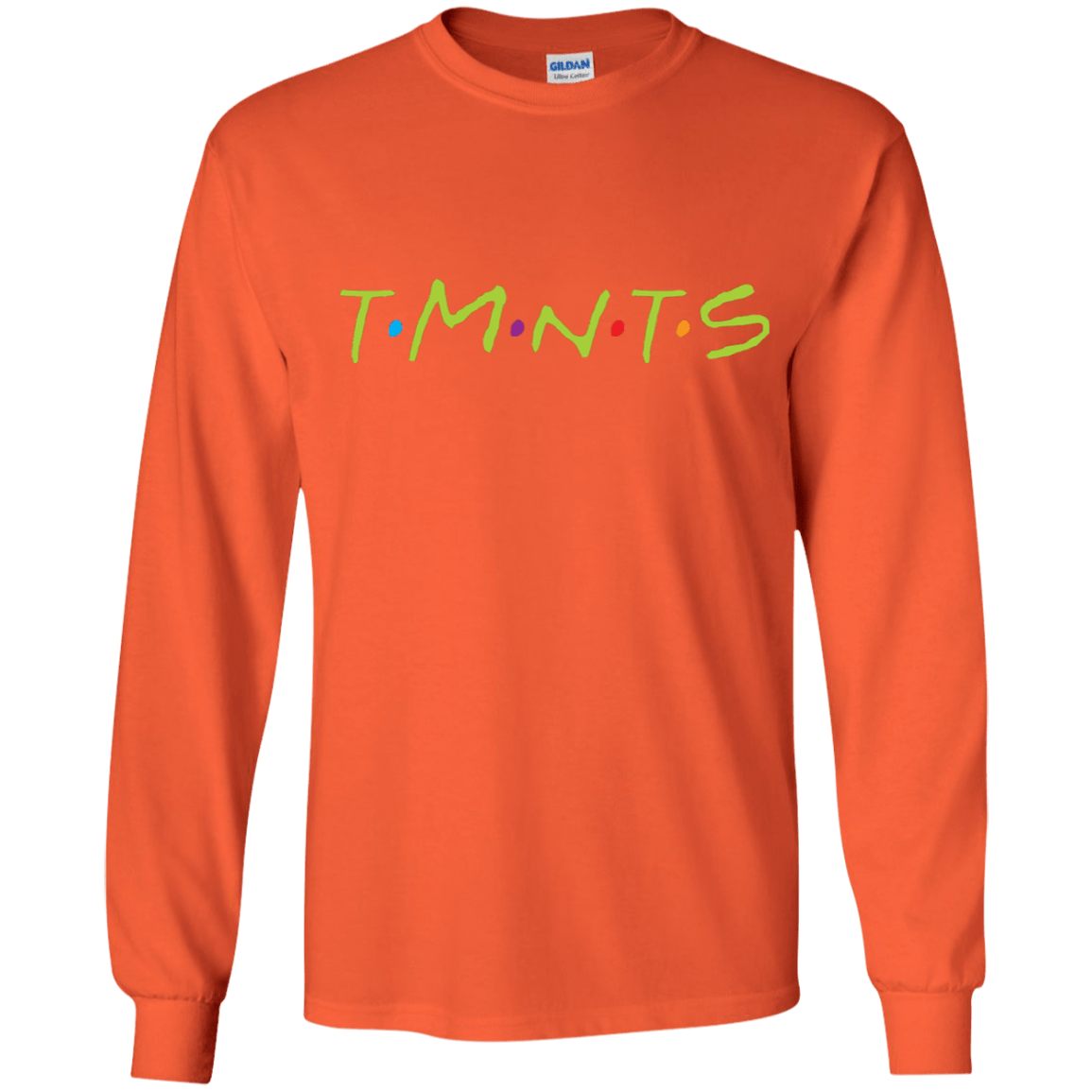 T-Shirts Orange / YS TMNTS Youth Long Sleeve T-Shirt