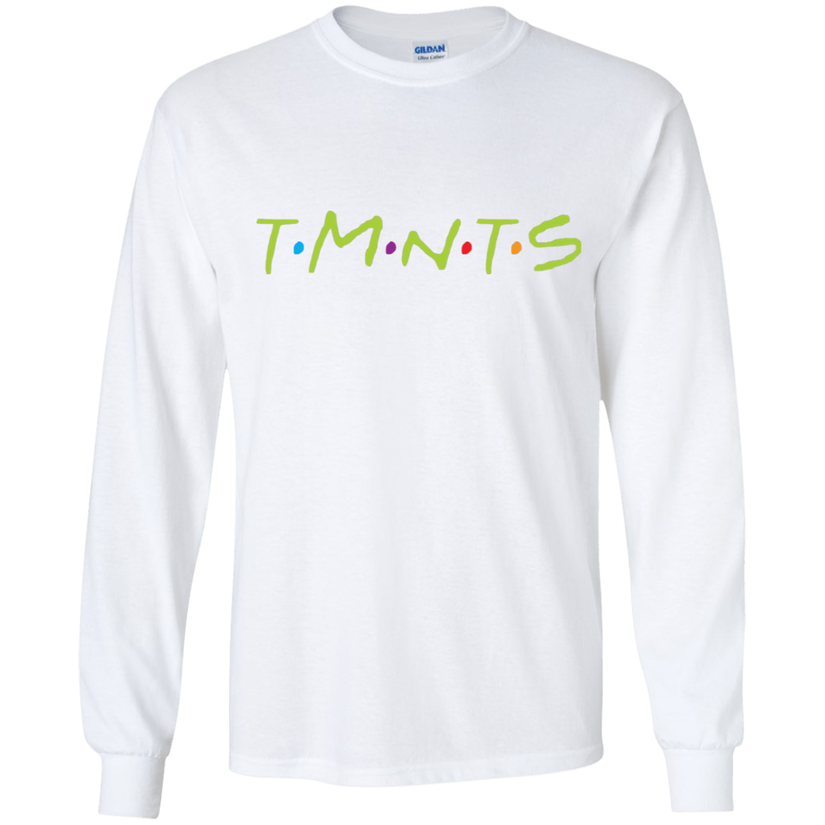 T-Shirts White / YS TMNTS Youth Long Sleeve T-Shirt