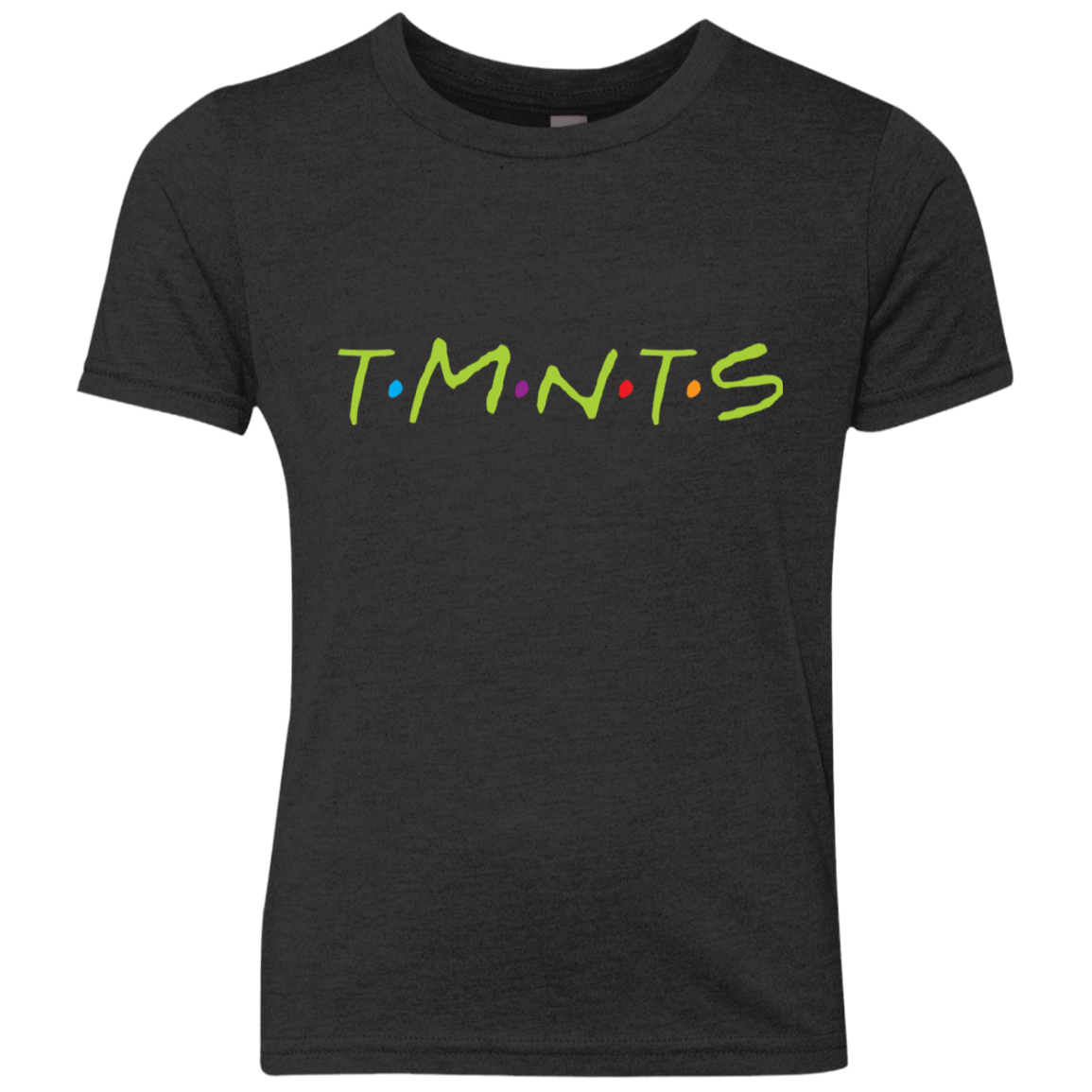 T-Shirts Vintage Black / YXS TMNTS Youth Triblend T-Shirt