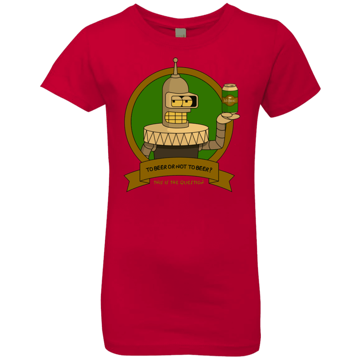 T-Shirts Red / YXS To Beer or not to Beer Bender Edition Girls Premium T-Shirt