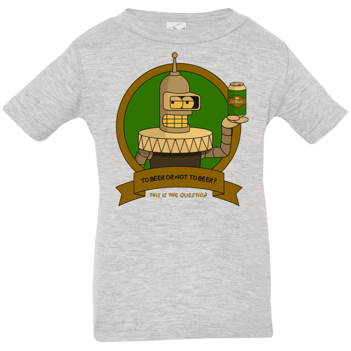T-Shirts Heather Grey / 6 Months To Beer or not to Beer Bender Edition Infant Premium T-Shirt