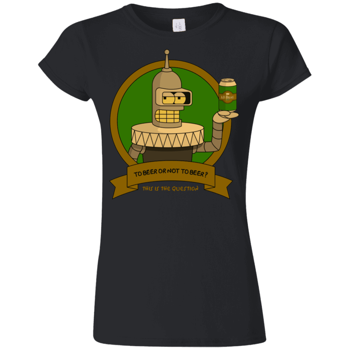 T-Shirts Black / S To Beer or not to Beer Bender Edition Junior Slimmer-Fit T-Shirt