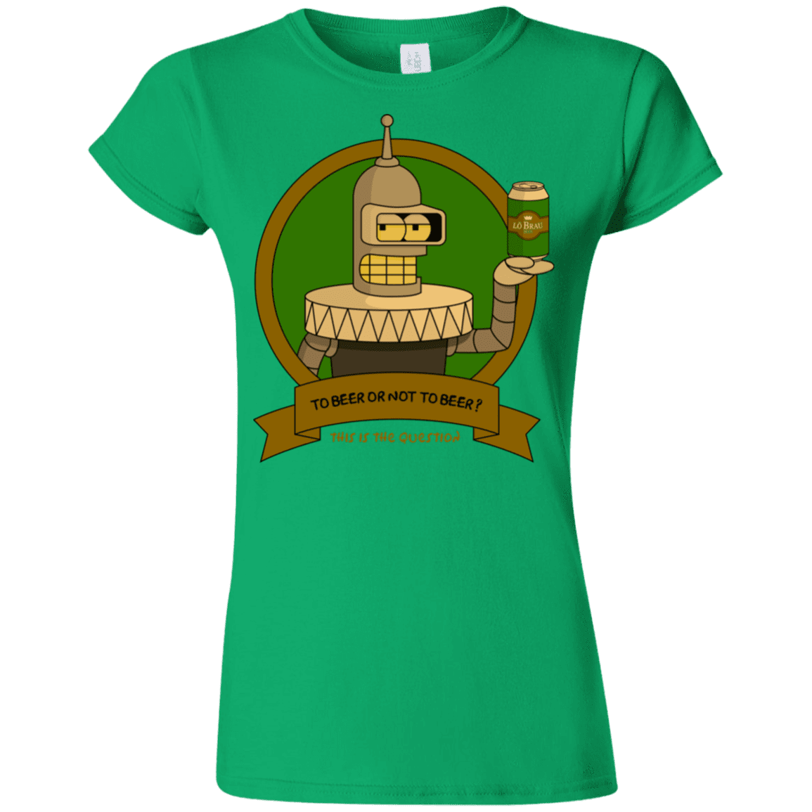 T-Shirts Irish Green / S To Beer or not to Beer Bender Edition Junior Slimmer-Fit T-Shirt