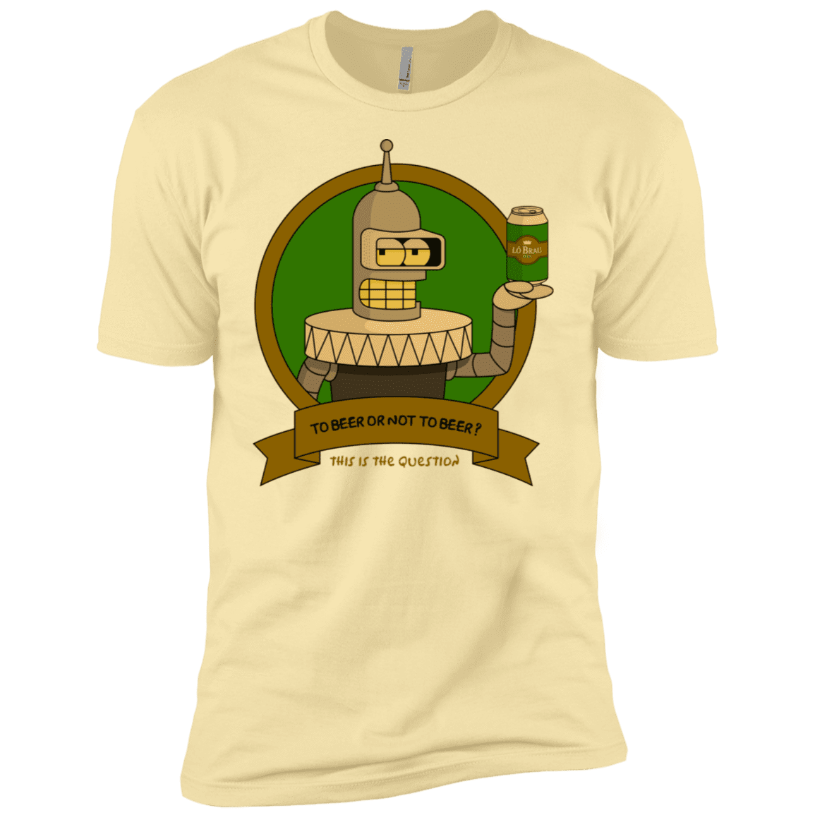T-Shirts Banana Cream / X-Small To Beer or not to Beer Bender Edition Men's Premium T-Shirt