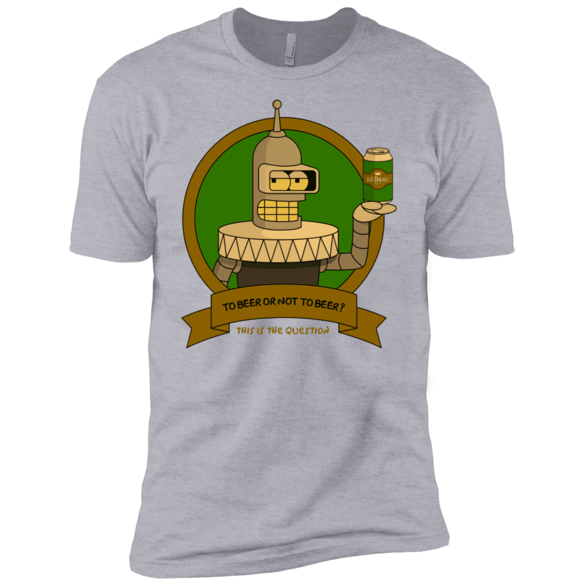 T-Shirts Heather Grey / X-Small To Beer or not to Beer Bender Edition Men's Premium T-Shirt