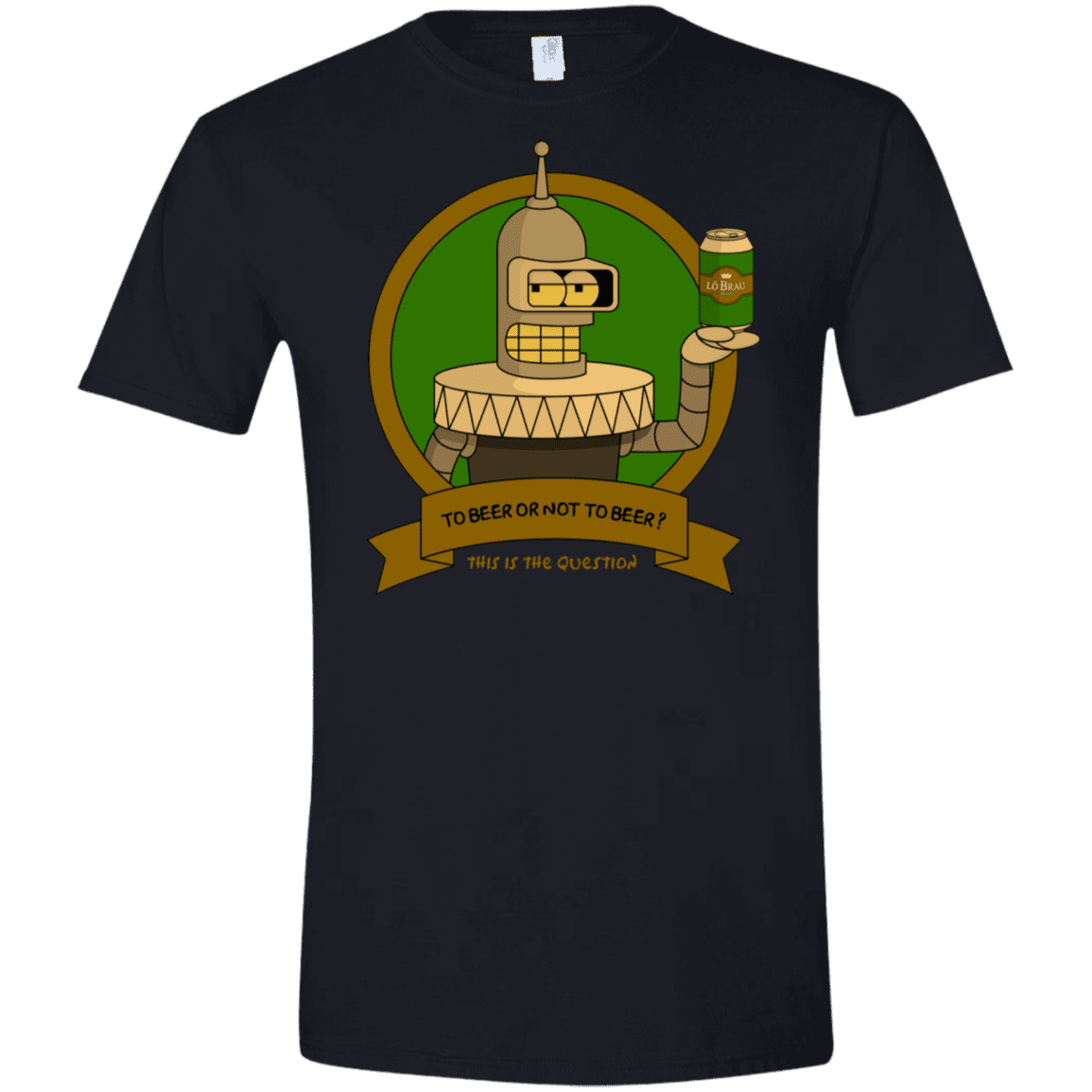 T-Shirts Black / X-Small To Beer or not to Beer Bender Edition Men's Semi-Fitted Softstyle