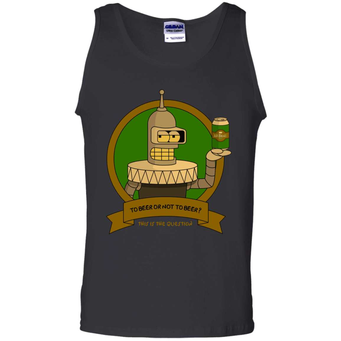 T-Shirts Black / S To Beer or not to Beer Bender Edition Men's Tank Top