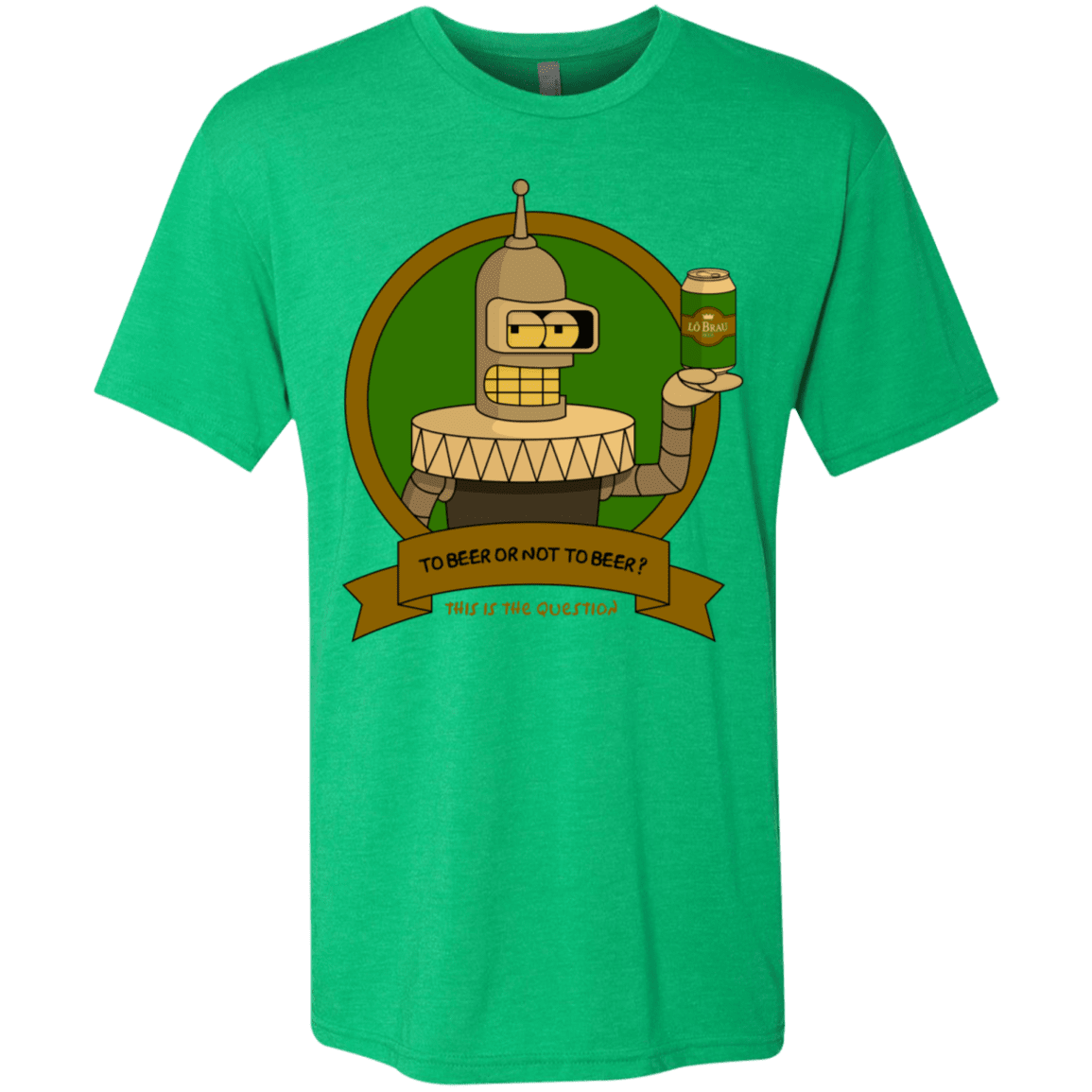 T-Shirts Envy / S To Beer or not to Beer Bender Edition Men's Triblend T-Shirt