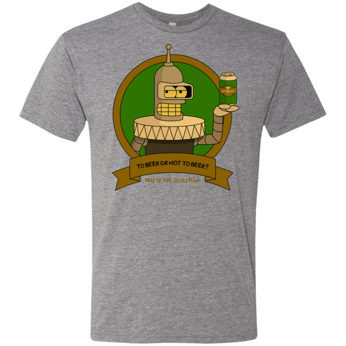 T-Shirts Premium Heather / S To Beer or not to Beer Bender Edition Men's Triblend T-Shirt