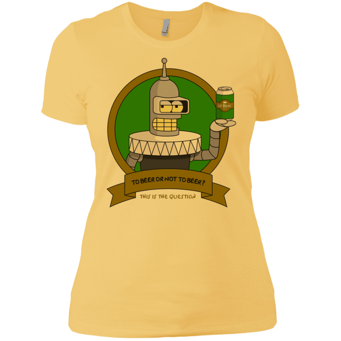 T-Shirts Banana Cream/ / X-Small To Beer or not to Beer Bender Edition Women's Premium T-Shirt