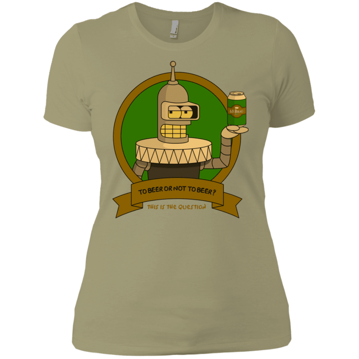 T-Shirts Light Olive / X-Small To Beer or not to Beer Bender Edition Women's Premium T-Shirt