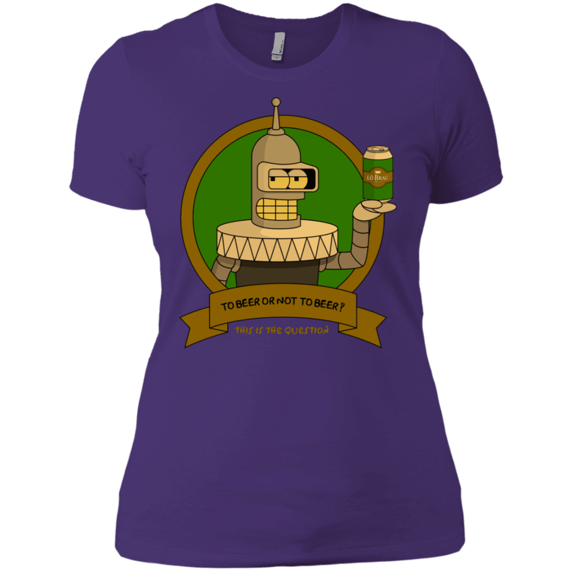 T-Shirts Purple Rush/ / X-Small To Beer or not to Beer Bender Edition Women's Premium T-Shirt