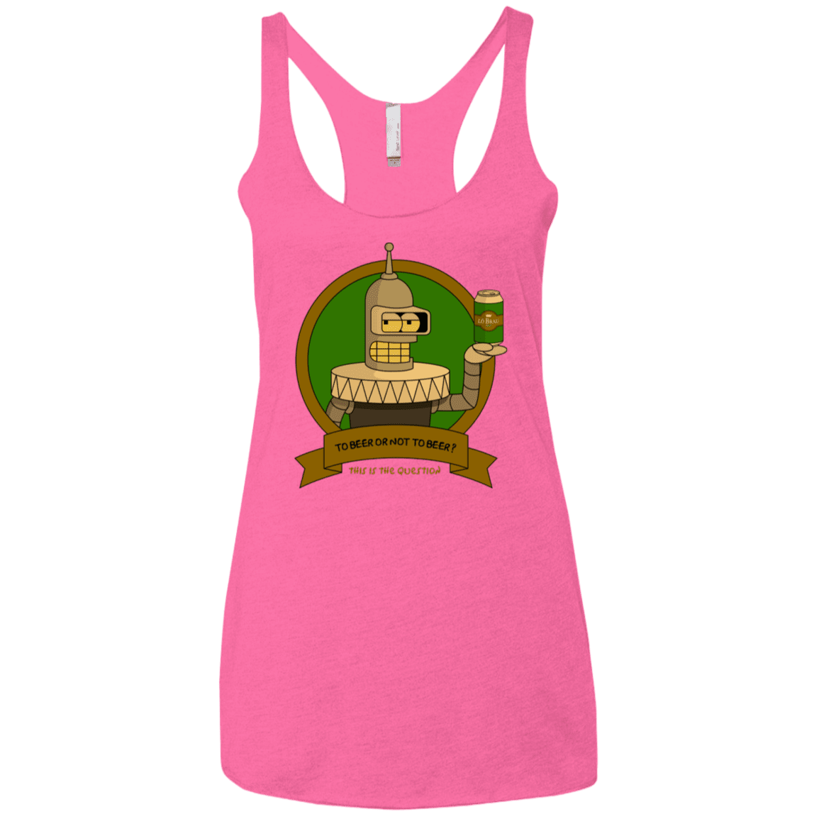 T-Shirts Vintage Pink / X-Small To Beer or not to Beer Bender Edition Women's Triblend Racerback Tank