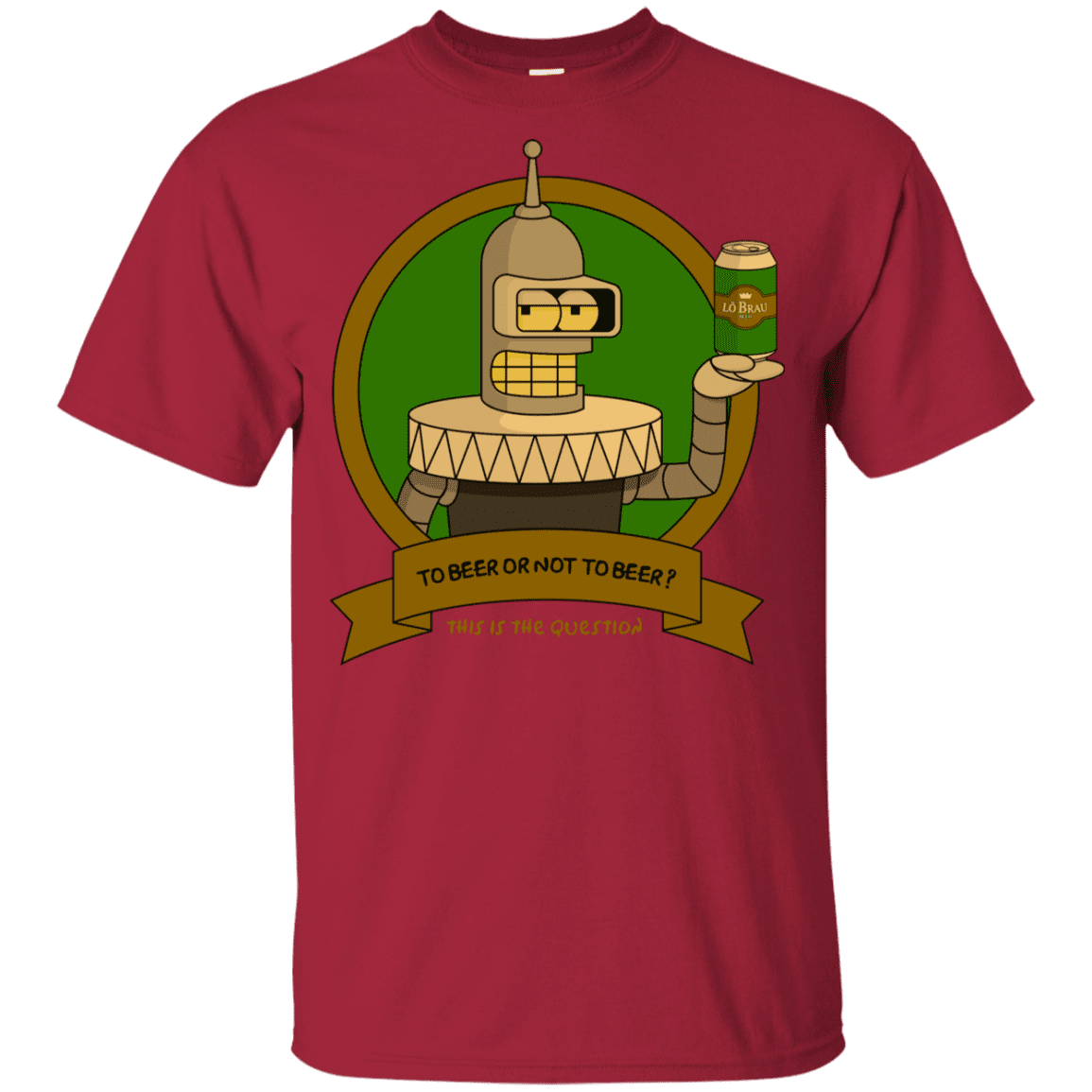 T-Shirts Cardinal / YXS To Beer or not to Beer Bender Edition Youth T-Shirt