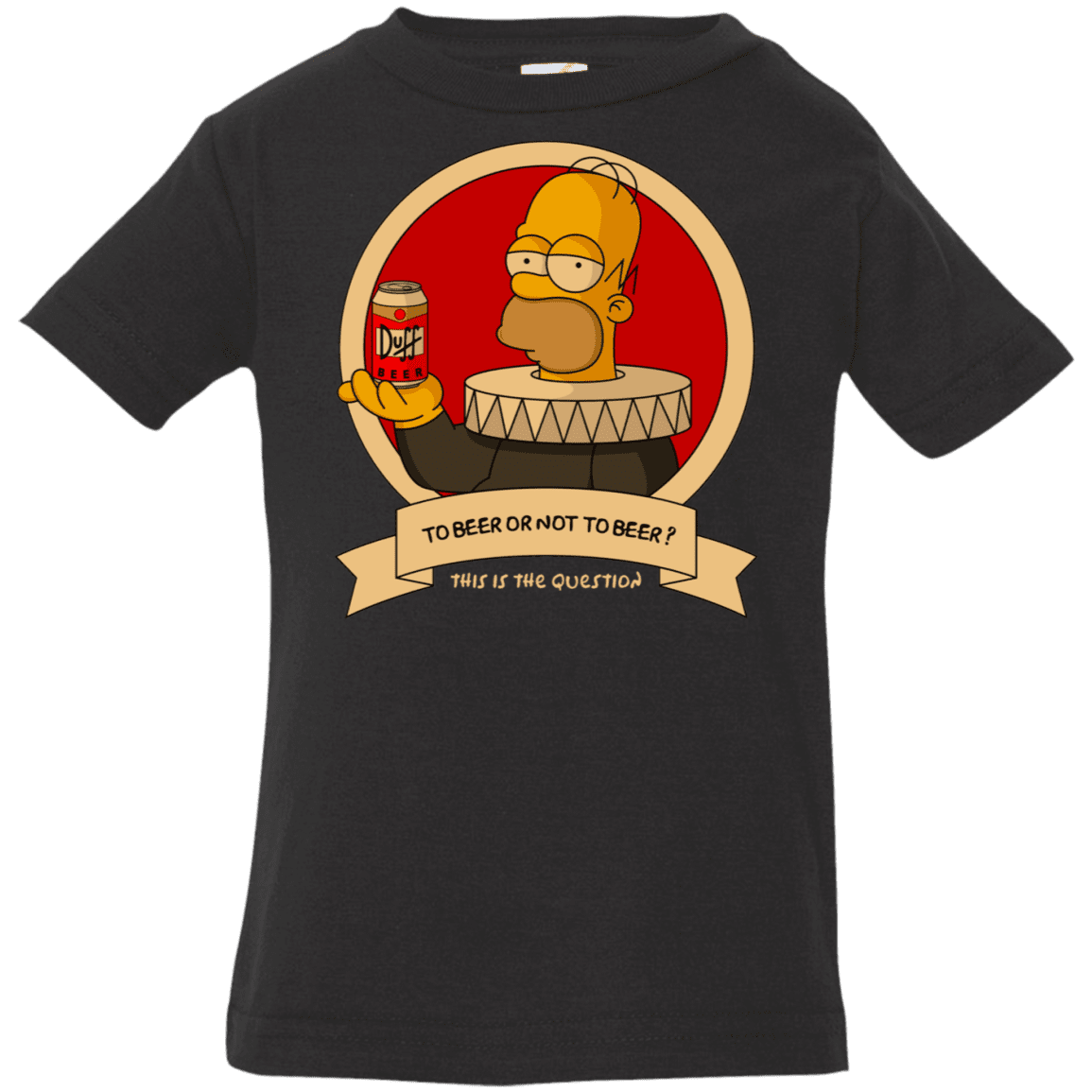 T-Shirts Black / 6 Months To Beer or not to Beer Infant Premium T-Shirt