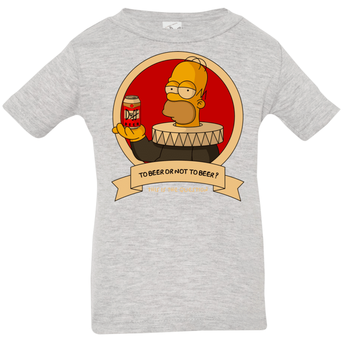 T-Shirts Heather Grey / 6 Months To Beer or not to Beer Infant Premium T-Shirt