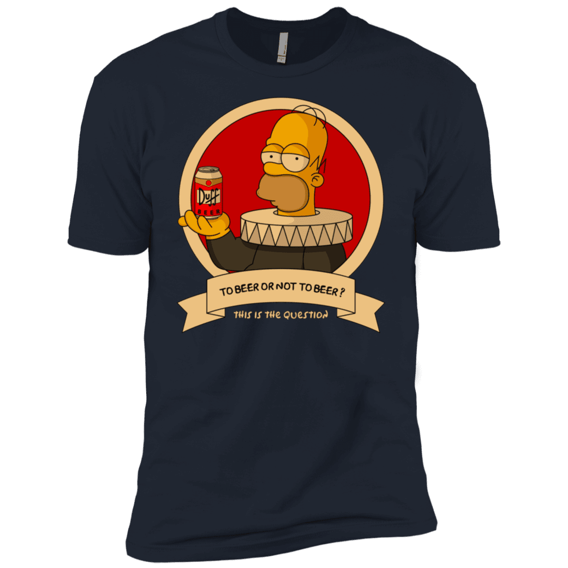 T-Shirts Midnight Navy / X-Small To Beer or not to Beer Men's Premium T-Shirt