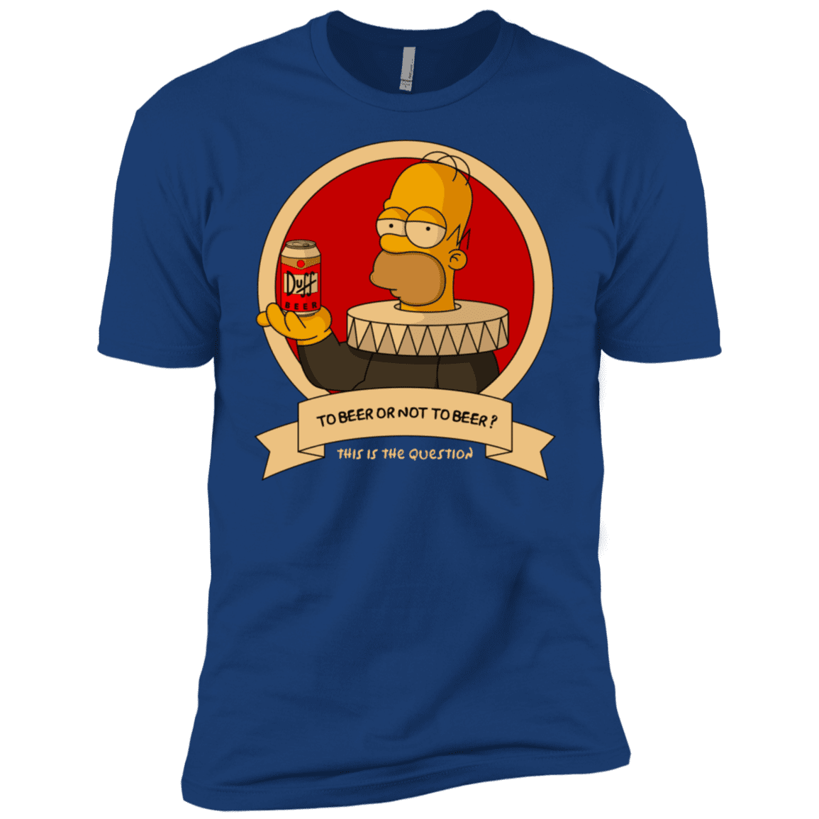 T-Shirts Royal / X-Small To Beer or not to Beer Men's Premium T-Shirt
