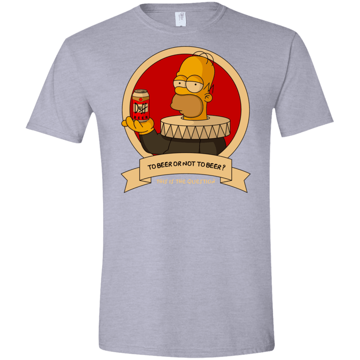 T-Shirts Sport Grey / X-Small To Beer or not to Beer Men's Semi-Fitted Softstyle