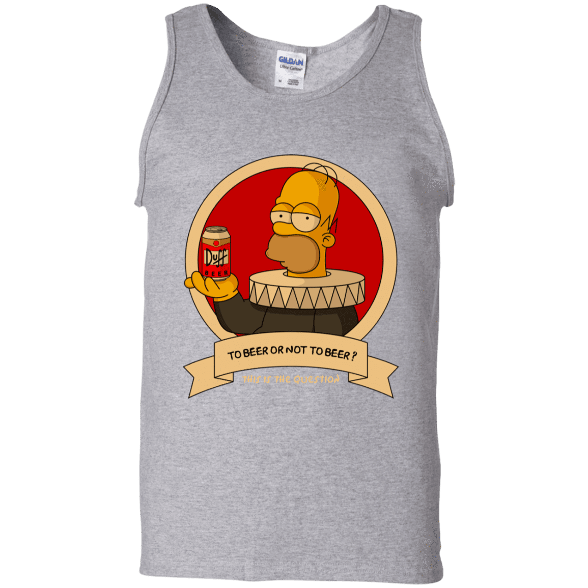 T-Shirts Sport Grey / S To Beer or not to Beer Men's Tank Top