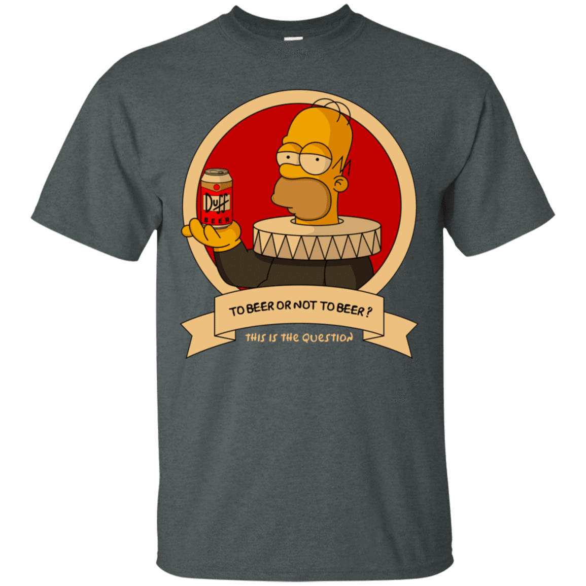 T-Shirts Dark Heather / S To Beer or not to Beer T-Shirt