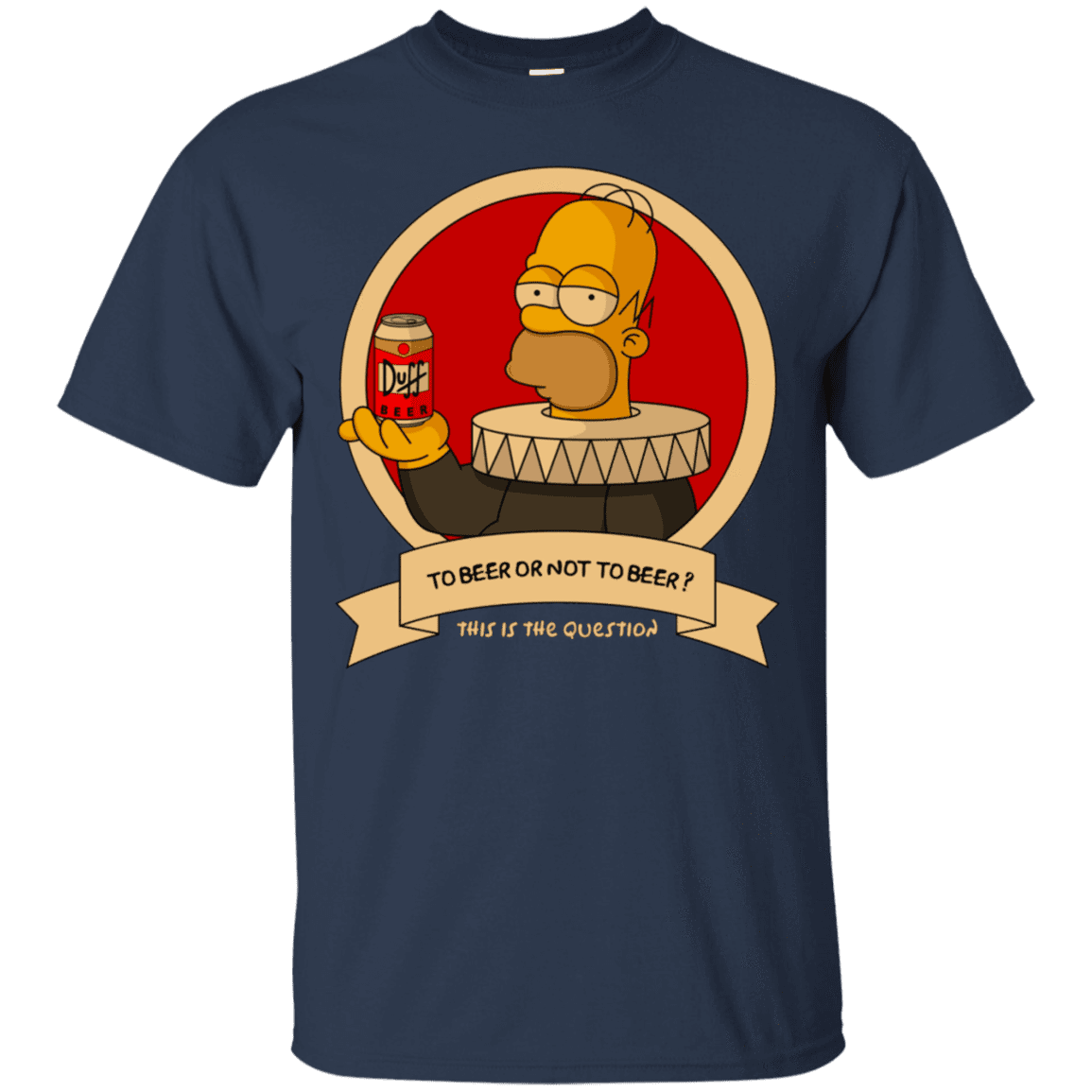 T-Shirts Navy / S To Beer or not to Beer T-Shirt