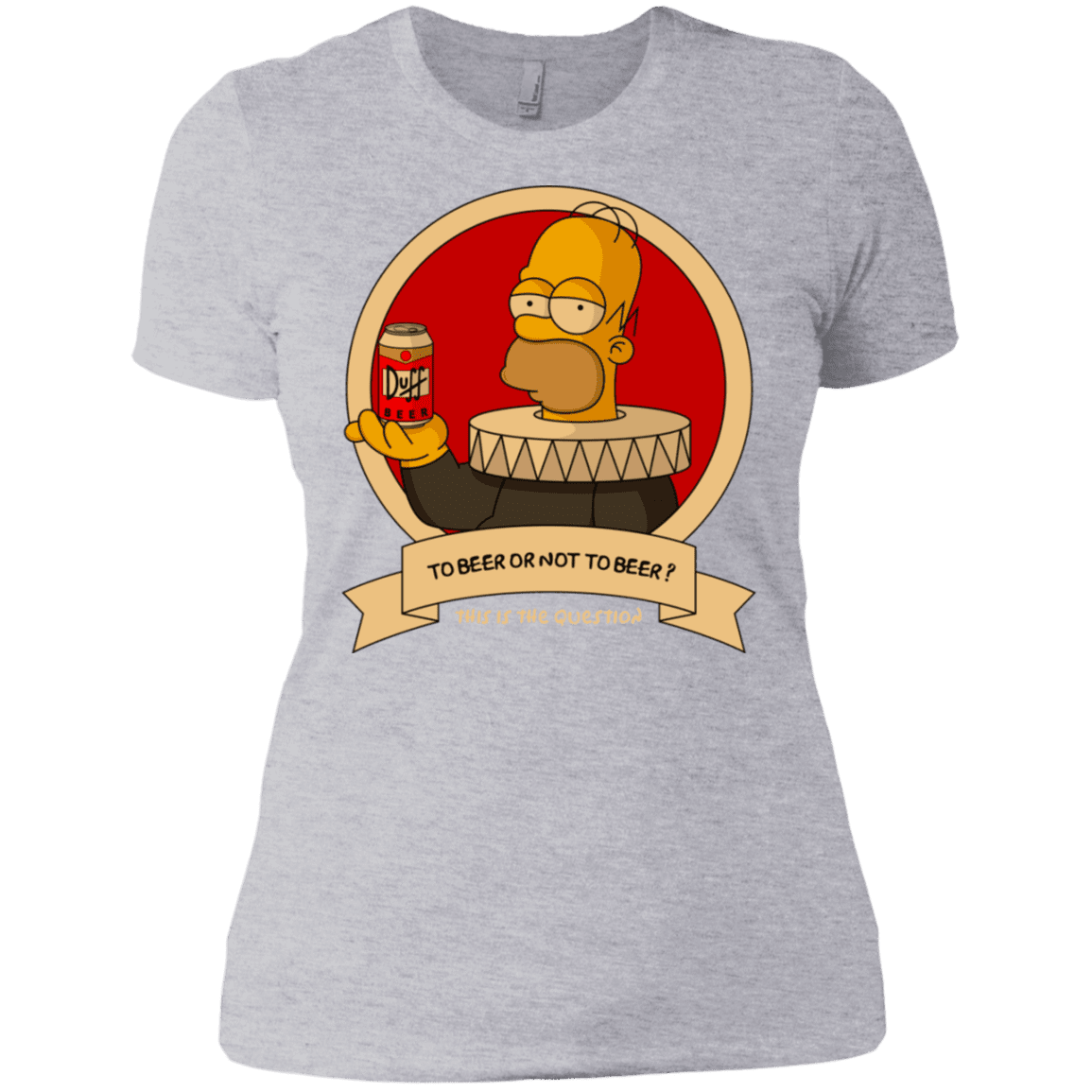 T-Shirts Heather Grey / X-Small To Beer or not to Beer Women's Premium T-Shirt
