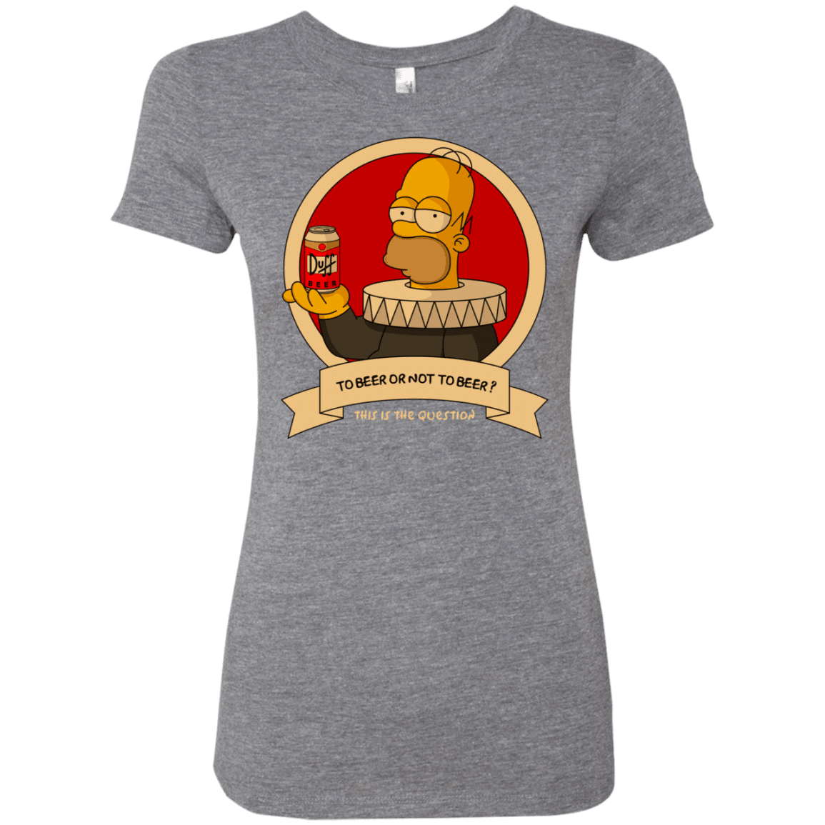 T-Shirts Premium Heather / S To Beer or not to Beer Women's Triblend T-Shirt