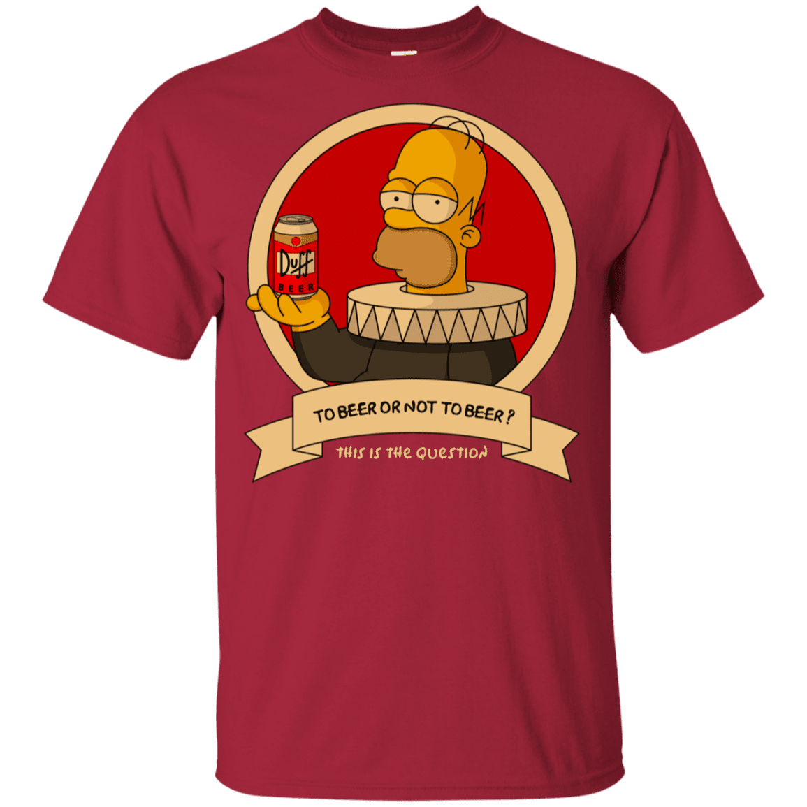 T-Shirts Cardinal / YXS To Beer or not to Beer Youth T-Shirt